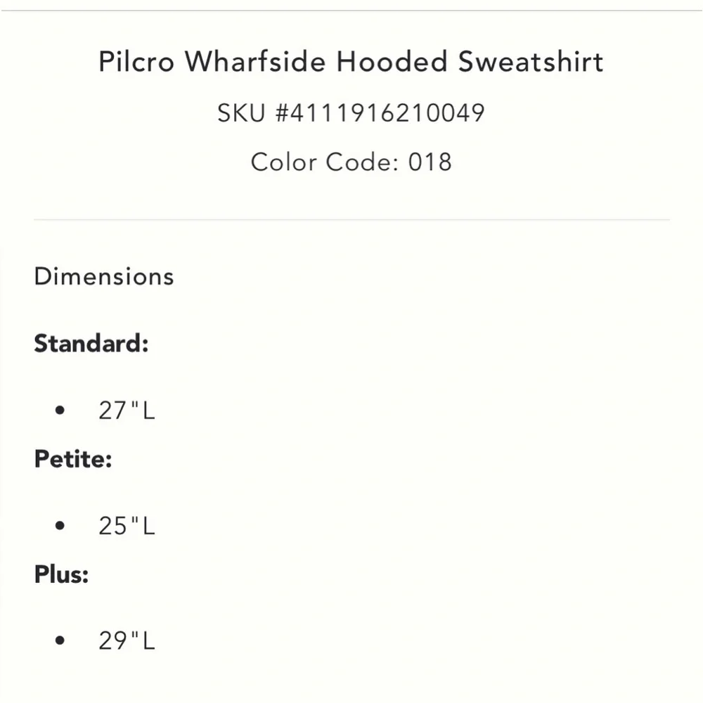 Anthropologie Pilcro Wharfside Hooded Sweatshirt - Picture 9 of 9